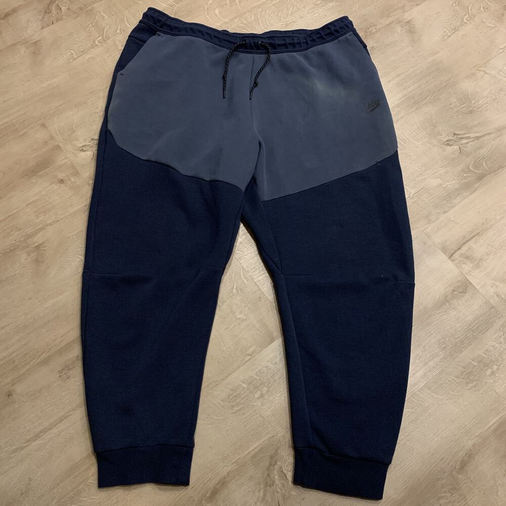 Nike Tech Fleece Joggers Pants Men's 4XL XXXXL Obsidian Thunder Blue CU4495-451
